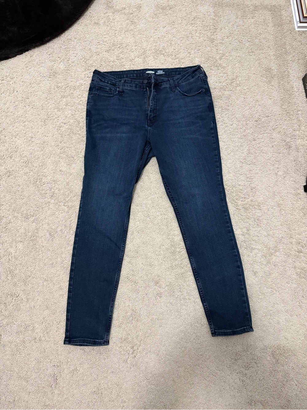 Old Navy Rockstar Super Skinny High Rise Jeans 16